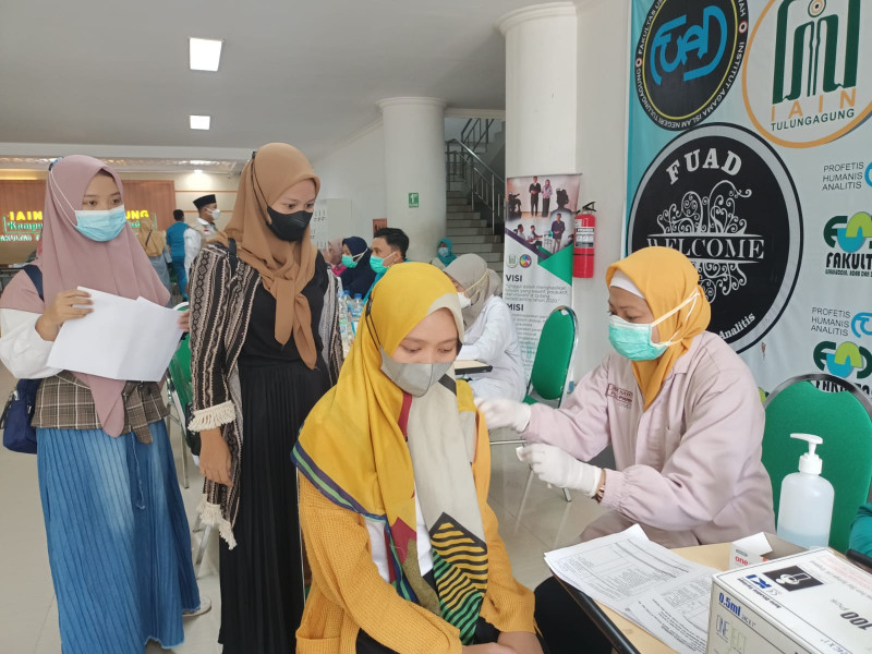 Vaksinasi di Tulungagung, ISNU Jatim Kerahkan 300 Nakes